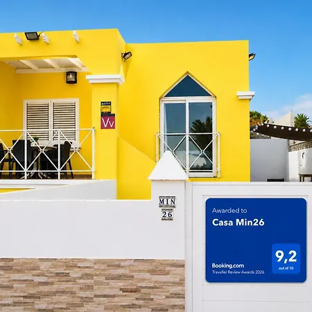 Casa Min26-casa Familiar Con Terraza Privada * Caleta De Fuste