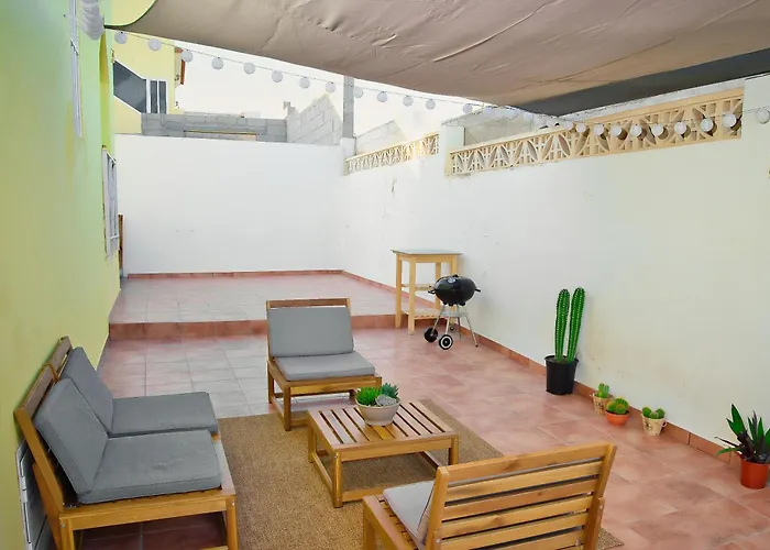 Casa Min-casa Familiar Con Terraza Privada Apartmán Caleta De Fuste