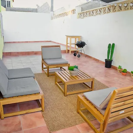 Casa Min-casa Familiar Con Terraza Privada 科斯塔卡莱塔